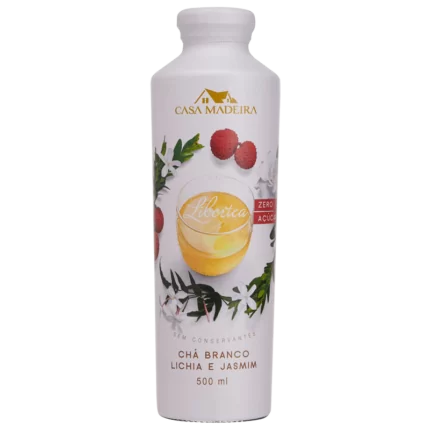 Libertea - Chá Branco Lichia e Jasmim 500ml